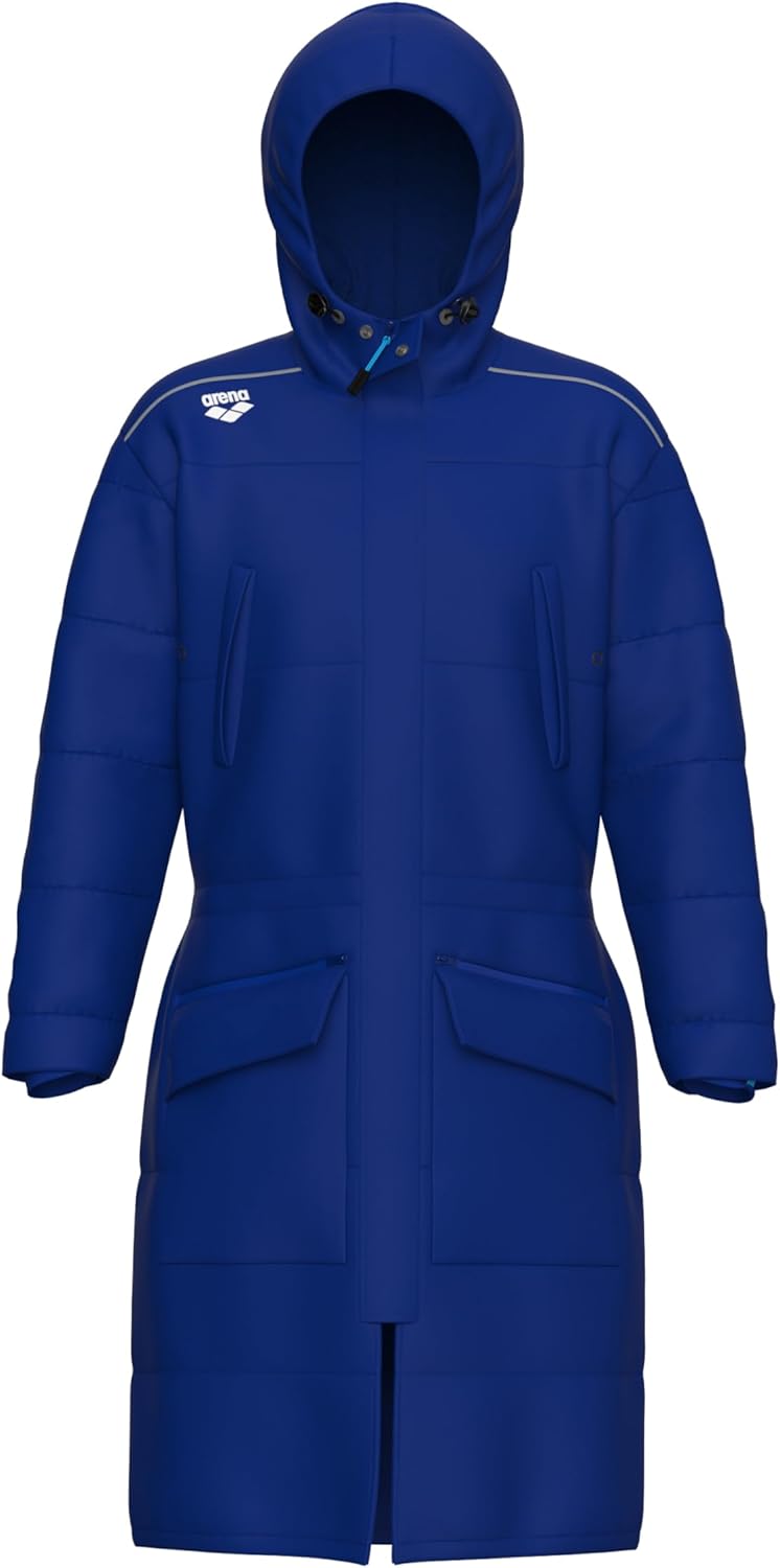 Arena Unisex Adult Team Swim Parka Solid Fleece Warm Winter